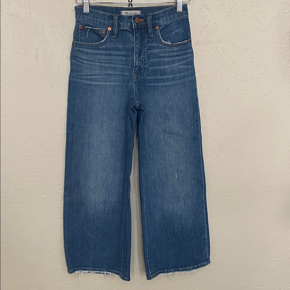 Madewell wide leg jeans